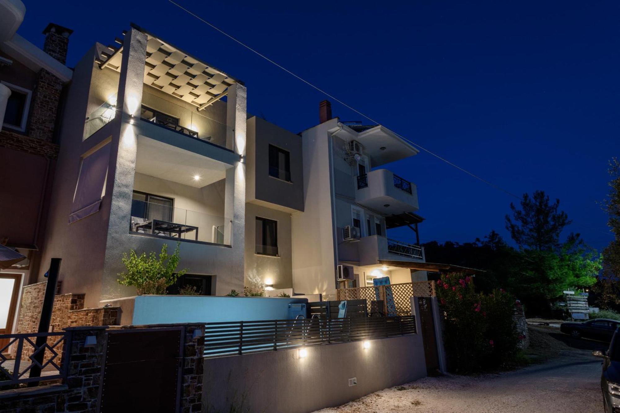 Apartamento Archetypo Luxury Living Chrysi Ammoudia Exterior foto