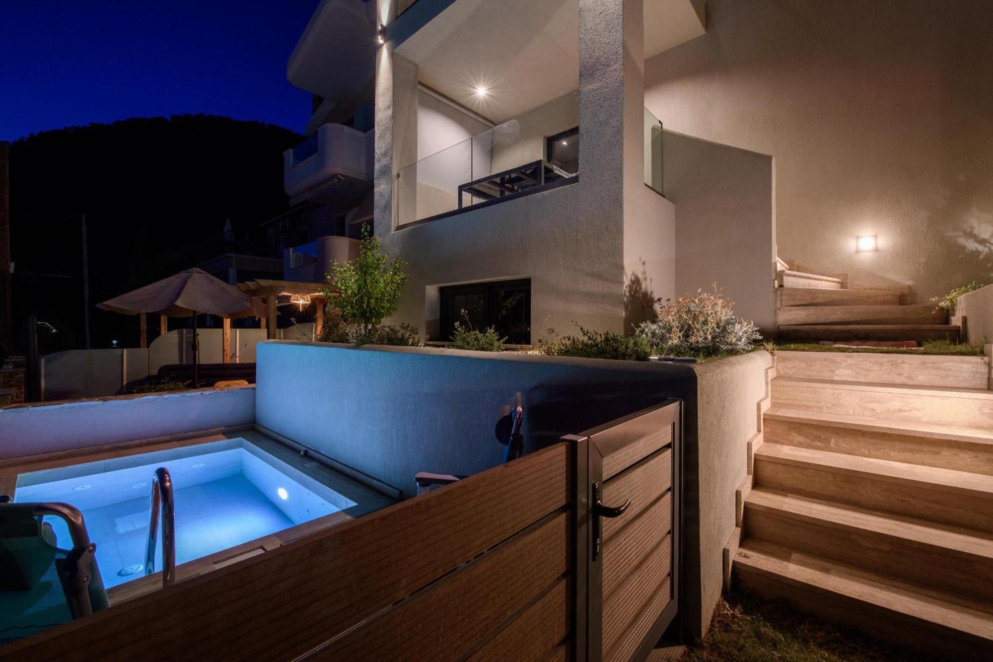 Apartamento Archetypo Luxury Living Chrysi Ammoudia Exterior foto