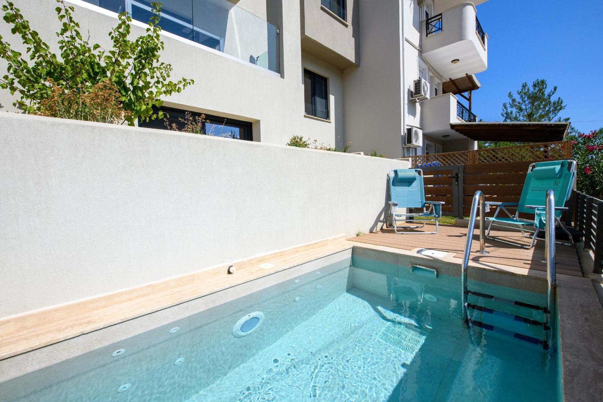 Apartamento Archetypo Luxury Living Chrysi Ammoudia Exterior foto